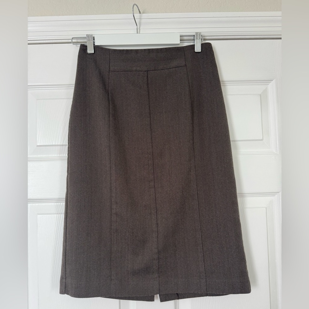 Brown Women's Pencil Skirt